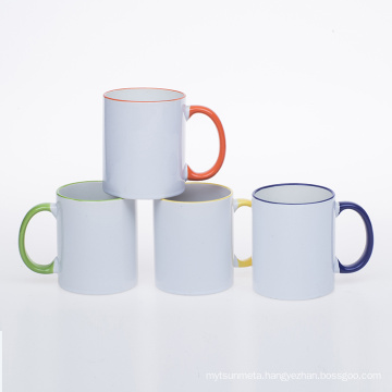 Wholesale Custom Sublimation Blanks 11oz Coffee Mug Ceramic Cups Travel Mug Manufacturer In Bulk